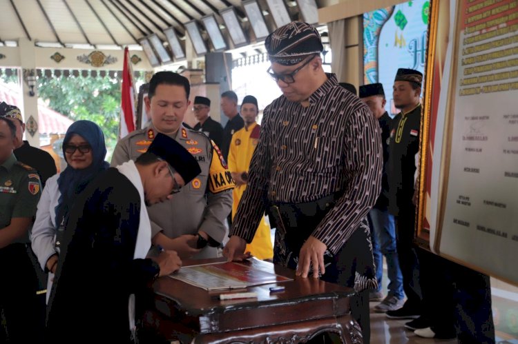 Deklarasi Damai Perguruan Silat di Magetan, Polisi : Komitmen Bersama Ciptakan Keamanan dan Persaudaraan