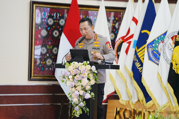 Kapolri Hadiri Promensisko TPPU dan TPPT: Komitmen Perangi Kejahatan Siber