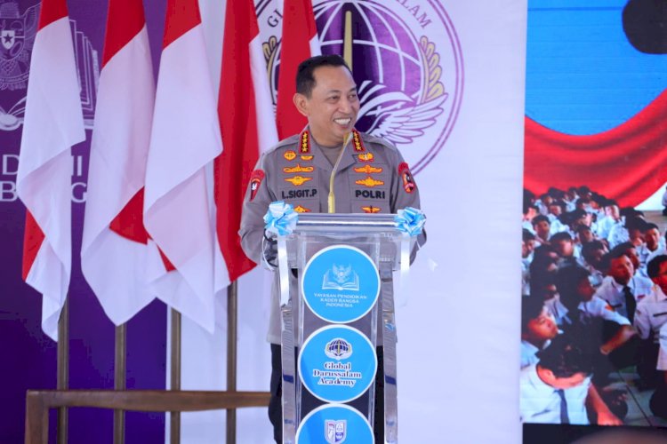 Kapolri: SMA Kemala Taruna Bhayangkara dan SMA Global Darussalam Academy Siapkan Calon Pemimpin Harapan Bangsa