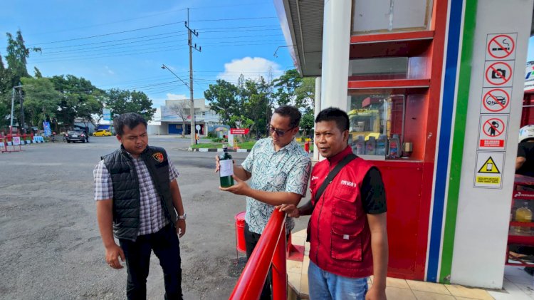Polres Probolinggo Sidak Sejumlah SPBU Tindak Lanjuti Laporan Kendaraan Brebet Usai Isi Pertalite