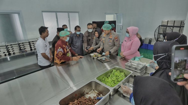 Polres Blitar Launching SPPG di Jimbe Wujudkan Dukungan Polri Terhadap Generasi Sehat