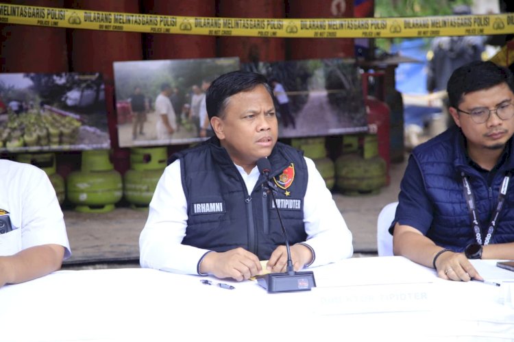 Bareskrim Polri Bongkar Penyalahgunaan LPG Subsidi, 910 Tabung Diamankan