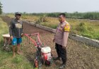 Bhabinkamtibmas-Desa-Jiken-Polsek-Tulangan-Tinjau-Lahan-P2B-Dukung-Program-Ketahanan-Pangan-Asta-Cita-Presiden-Prabowo