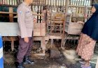 Dukung-Ketahanan-Pangan-Polresta-Sidoarjo,-Bhabinkamtibmas-Kunjungi-Peternakan-Warga-di-Desa-Kemantren