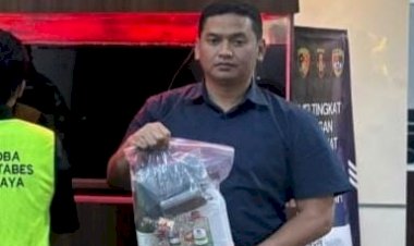 Polrestabes-Surabaya-Bongkar-Pembuatan-Tembakau-Sintetis-di-Sidoarjo-Satu-Tersangka-Diamankan