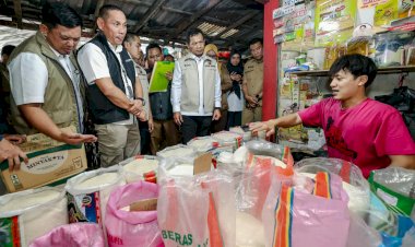 Satgas-Pangan-Polda-Jatim-Sidak-Pasar-Pucang,-Usut-Beras-Premium-di-Atas-HET