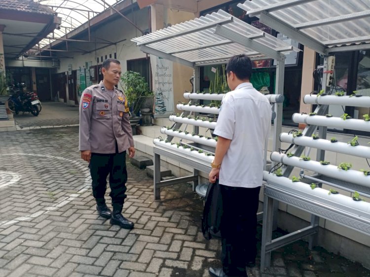 Pemdes Larangan Dukung Ketahanan Pangan Lewat Pemanfaatan Lahan Kosong untuk Hidroponik